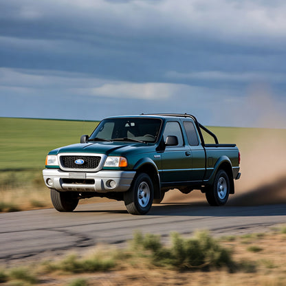 Cold Air Intake Kit for Ford Ranger (2001-2003) with 4.0L V6 Engine Red