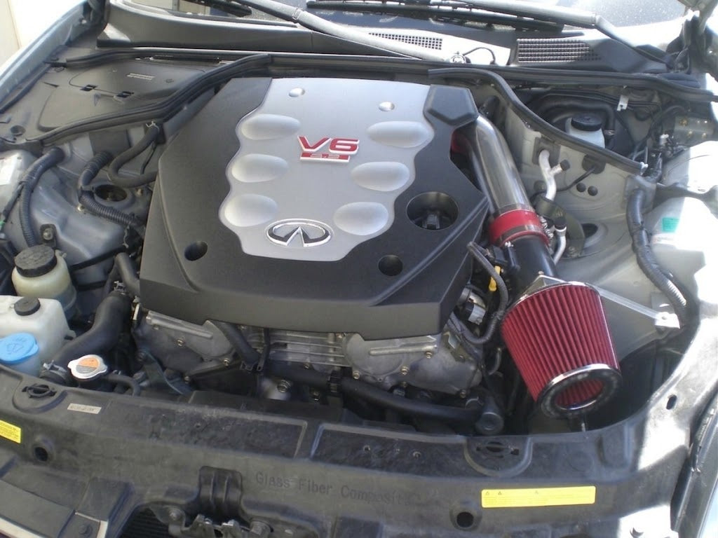 Ram Air Intake for Nissan 350Z (2003-2006) 3.5L Engine - Red
