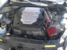 Toma de aire Ram para Nissan 350Z (2003-2006) Motor 3.5L - Rojo