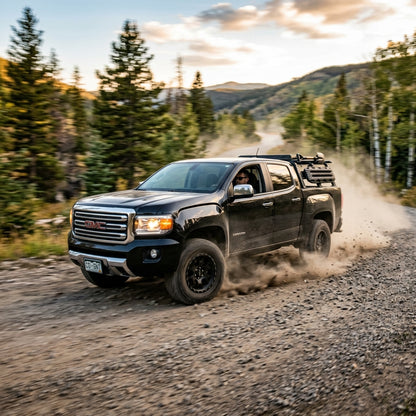 Action Shot: GMC Canyon Driving Fast