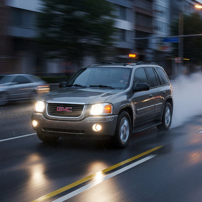 Action Shot: GMC Envoy Driving Fast
