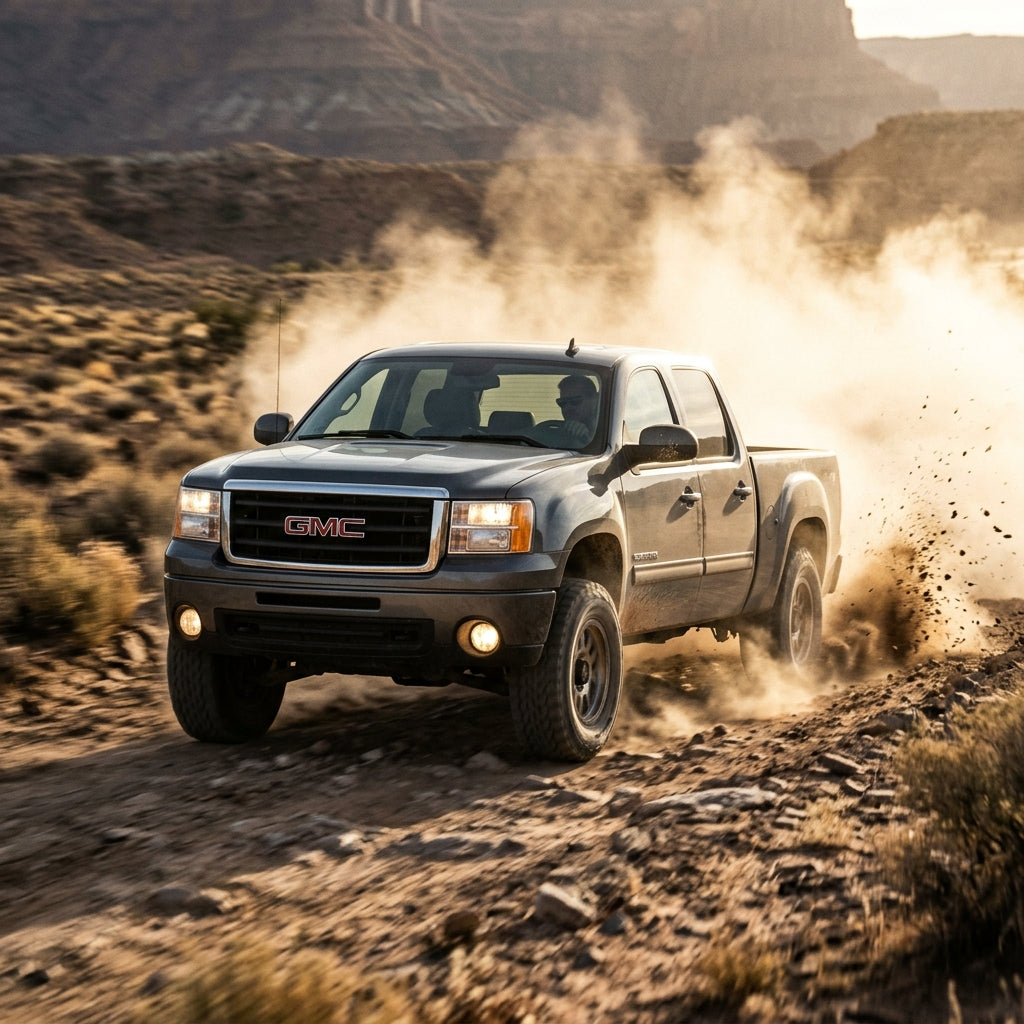 Action Shot: GMC Sierra
