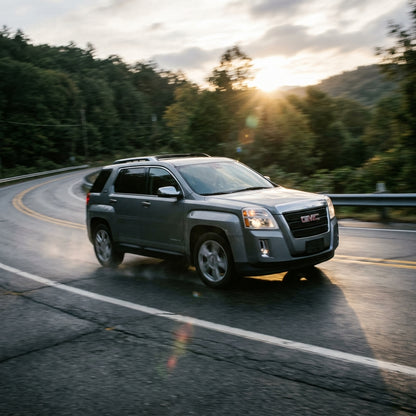 Action Shot: GMC Terrain Driving Fast