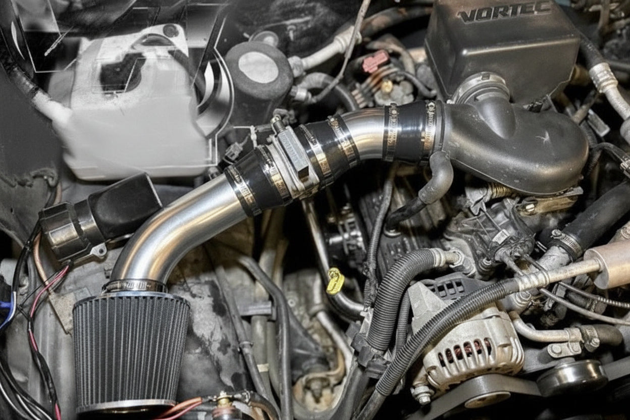 Admission d'air froid pour moteurs V8 5.0L et 5.7L des pick-ups et SUV GMC/Chevy (1996-1999)