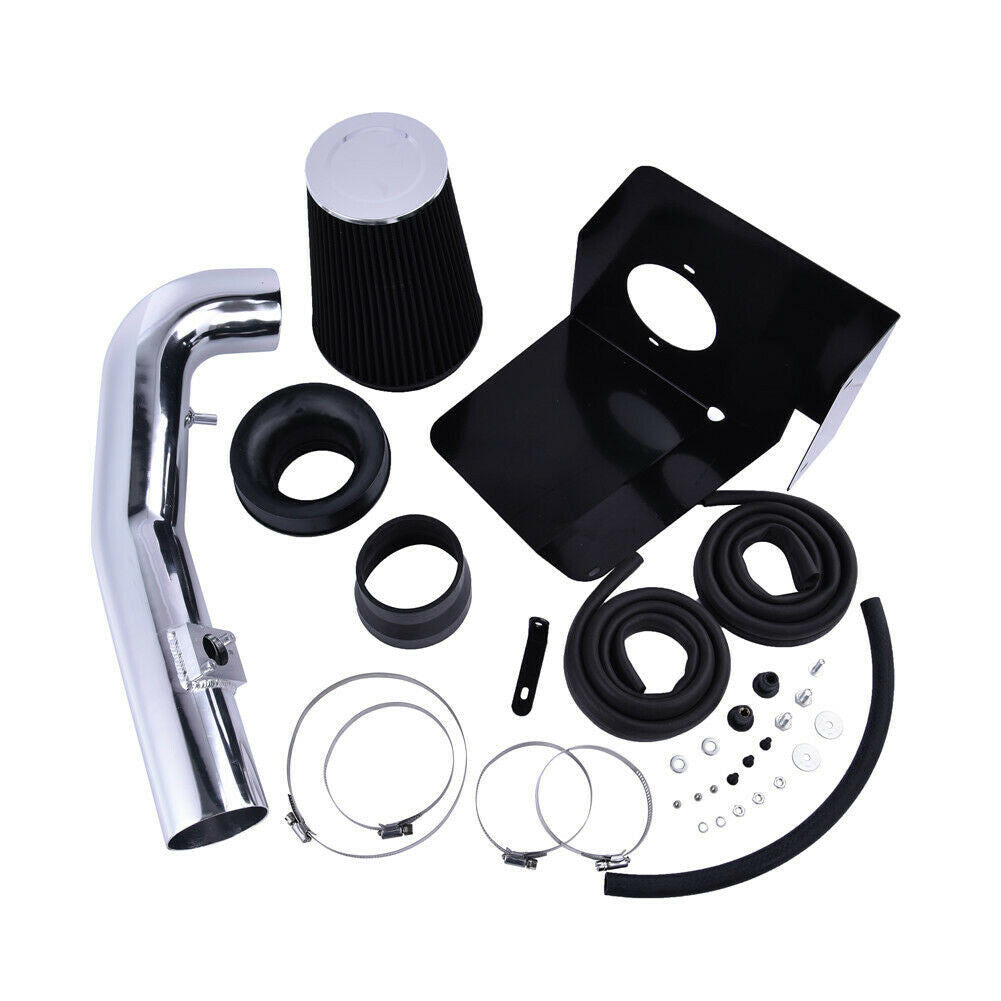 Cold Air Intake Kit for GMC Sierra 1500 (2009-2013) with 4.8L / 5.3L / 6.0L / 6.2L V8 Engine Chrome