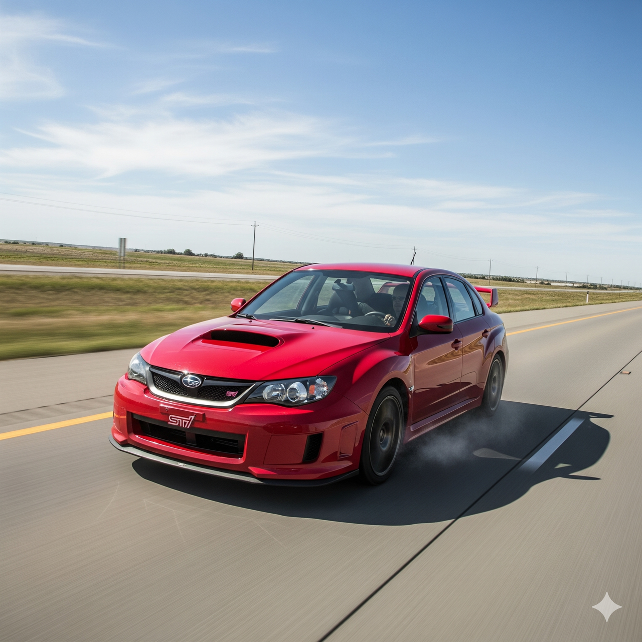 Cold Air Intake for Subaru Impreza WRX/Sti (2008-2014) 2.5L Turbo Engine - Red