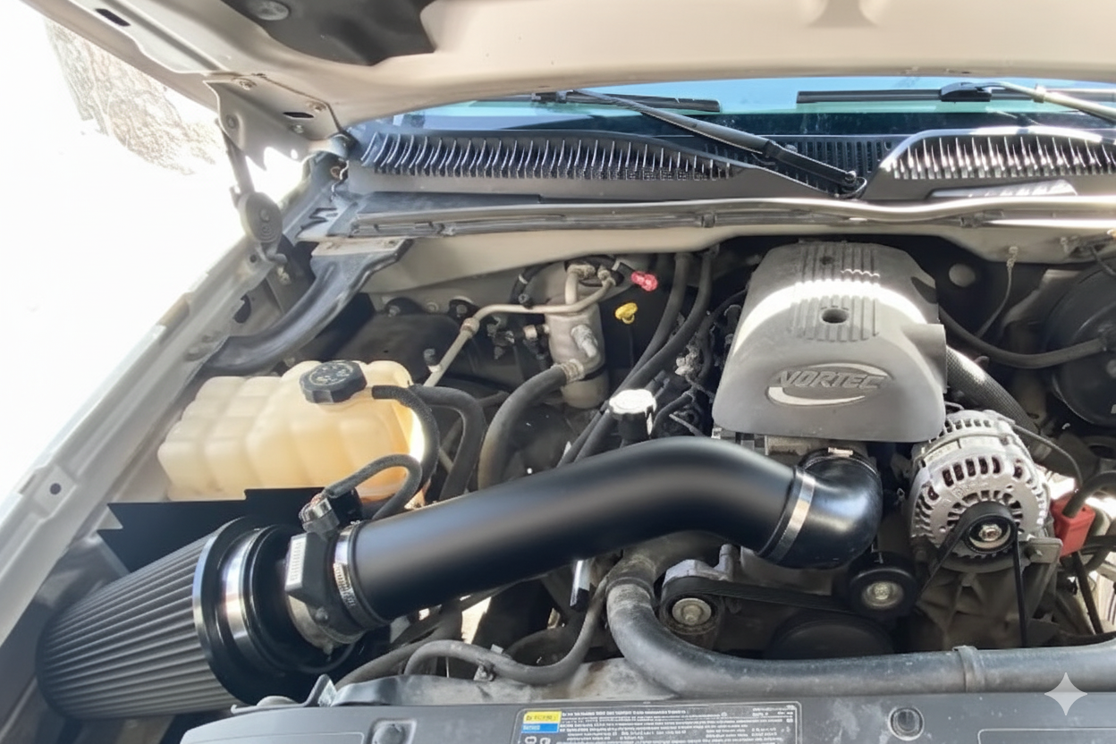 Cold Air Intake for Chevy Silverado 1500/2500 (1999-2006) 4.8L 5.3L 6.0L Engine