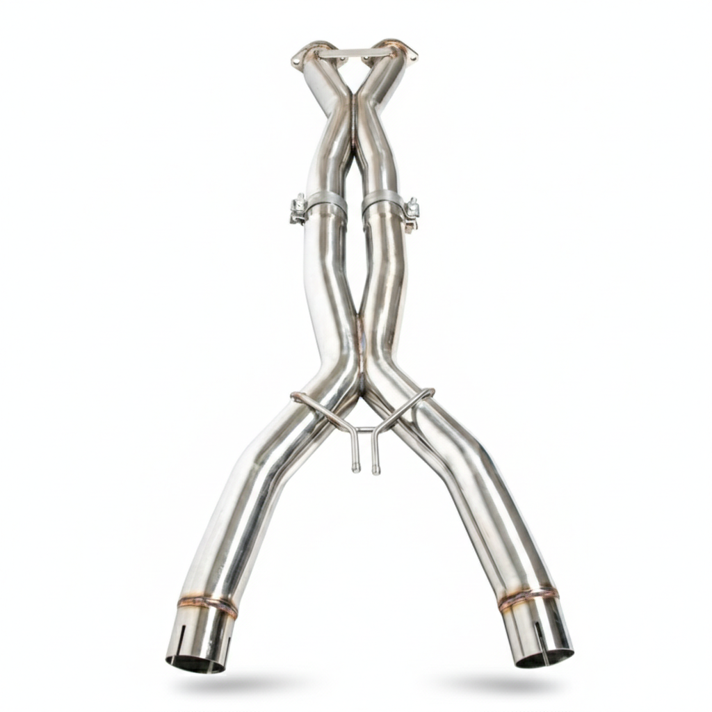 X-Pipe Mid Pipe Exhaust for Chevrolet Corvette C7 (2014-2019) 6.2L Engine