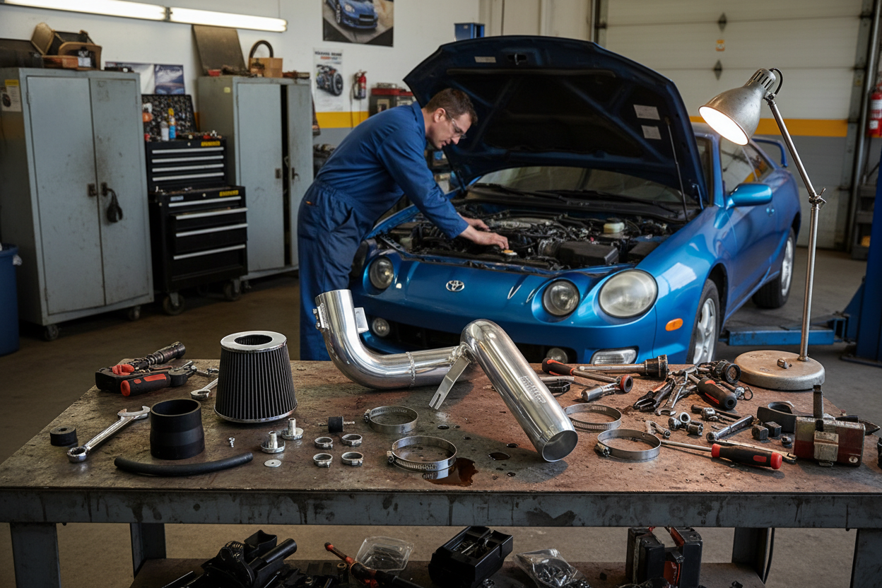 Cold Air Intake for Toyota Celica GTS (2000-2005) 1.8L L4 Engine Default Title