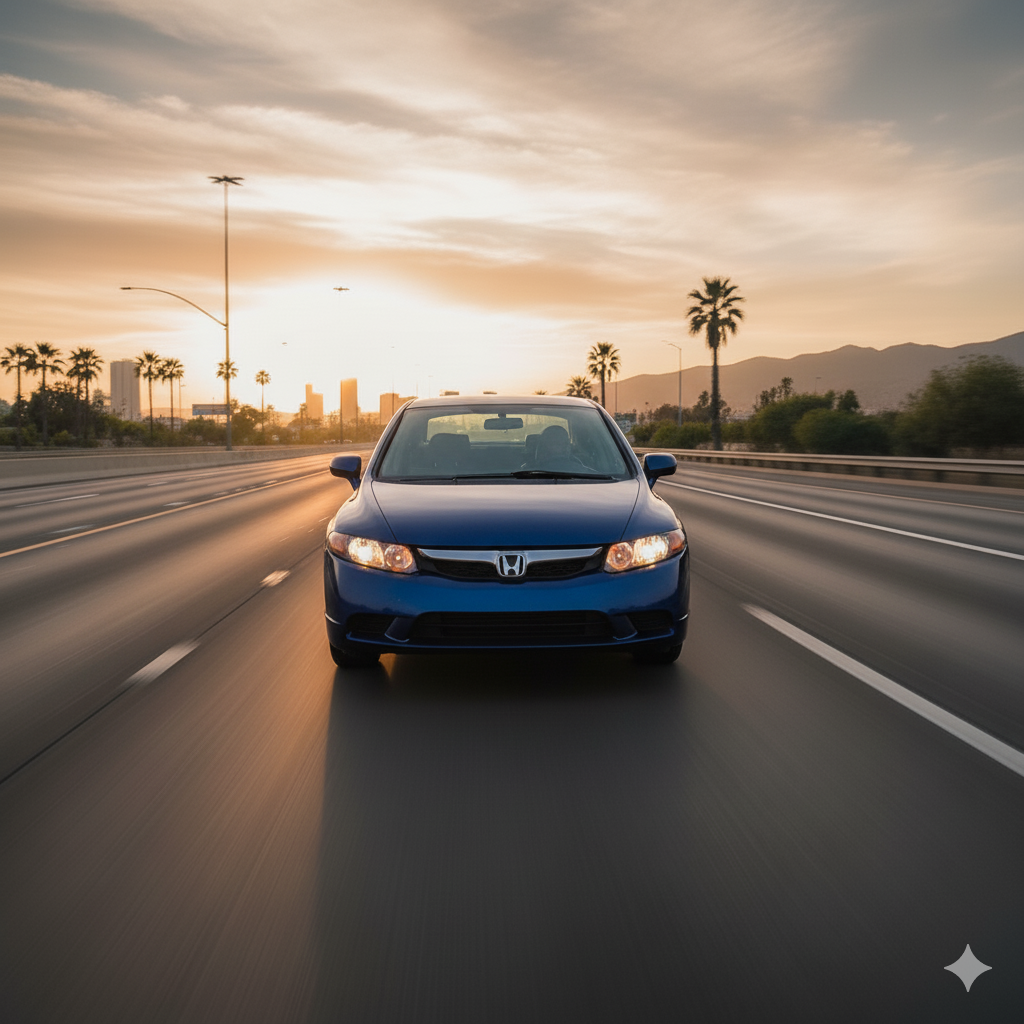 Cold Air Intake for Honda Civic EX/LX/DX (2006-2011) 1.8L 4 SOHC Engine - Red