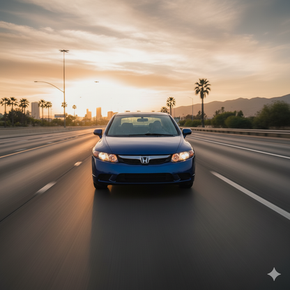 Cold Air Intake for Honda Civic EX/LX/DX (2006-2011) 1.8L 4 SOHC Engine - Red