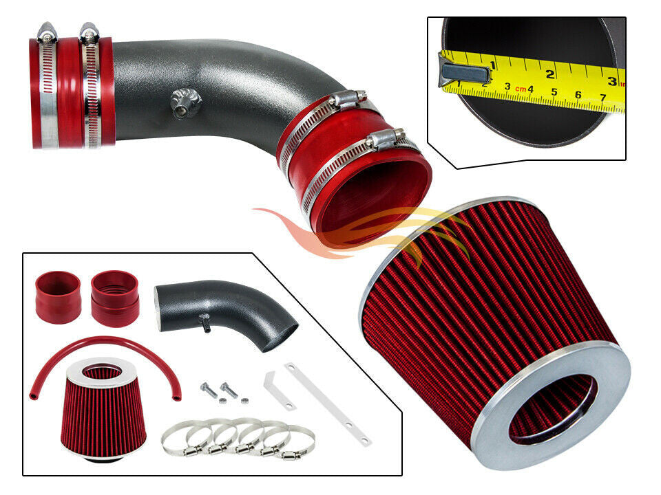 Performance Air Intake Kit for Pontiac Grand Prix 2004-2008 3.8L / 5.3L Black