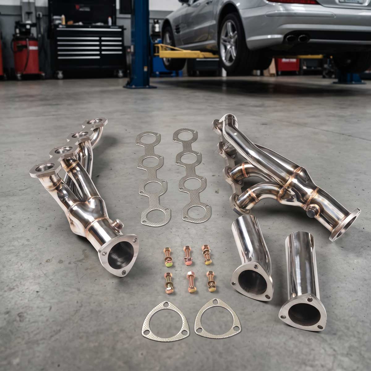 Collecteurs d'échappement pour Mercedes Benz SL55 AMG (2003-2008) V8 Suralimenté 5.4L