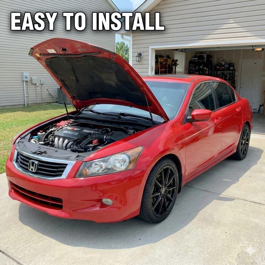 Cold Air Intake For Honda Accord (2008-2012) with 2.4L L4 Engine Black