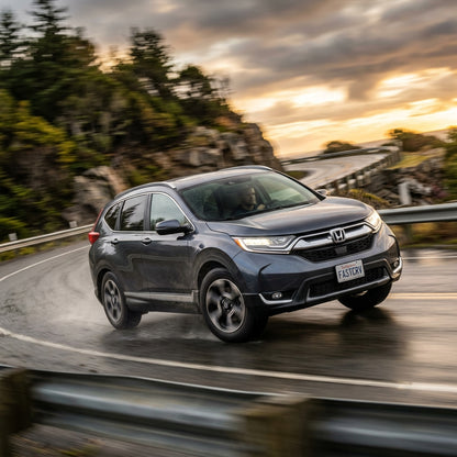 Action Shot: Honda CR-V Driving Fast