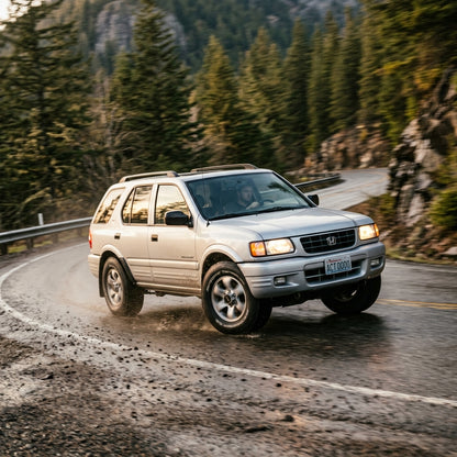 Action Shot: Honda Passport Driving Fast