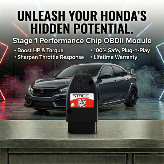 Stage 1 Performance Chip for Honda - Boost HP & Torque | OBD2 Plug & Play Module