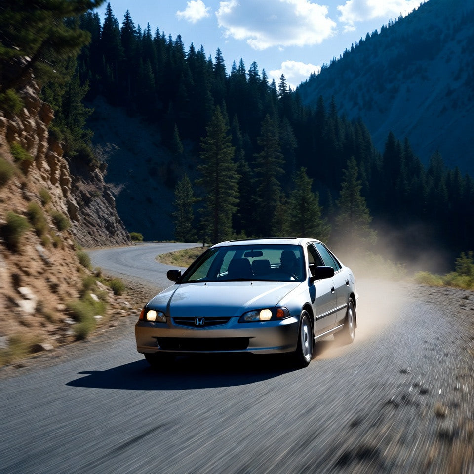 Short Ram Air Intake for Honda Accord (1999-2002) with 2.7L/3.0L V6 Engine Red
