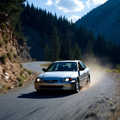 Short Ram Air Intake for Honda Accord (1999-2002) with 2.7L/3.0L V6 Engine Red