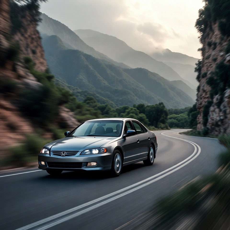 Short Ram Air Intake for Honda Accord (1999-2002) with 2.7L/3.0L V6 Engine Red