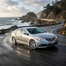 Action Shot: Hyundai Azera Driving Fast