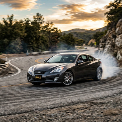 Action Shot: Hyundai Genesis Driving Fast