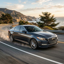 Action Shot: Hyundai Genesis Driving Fast