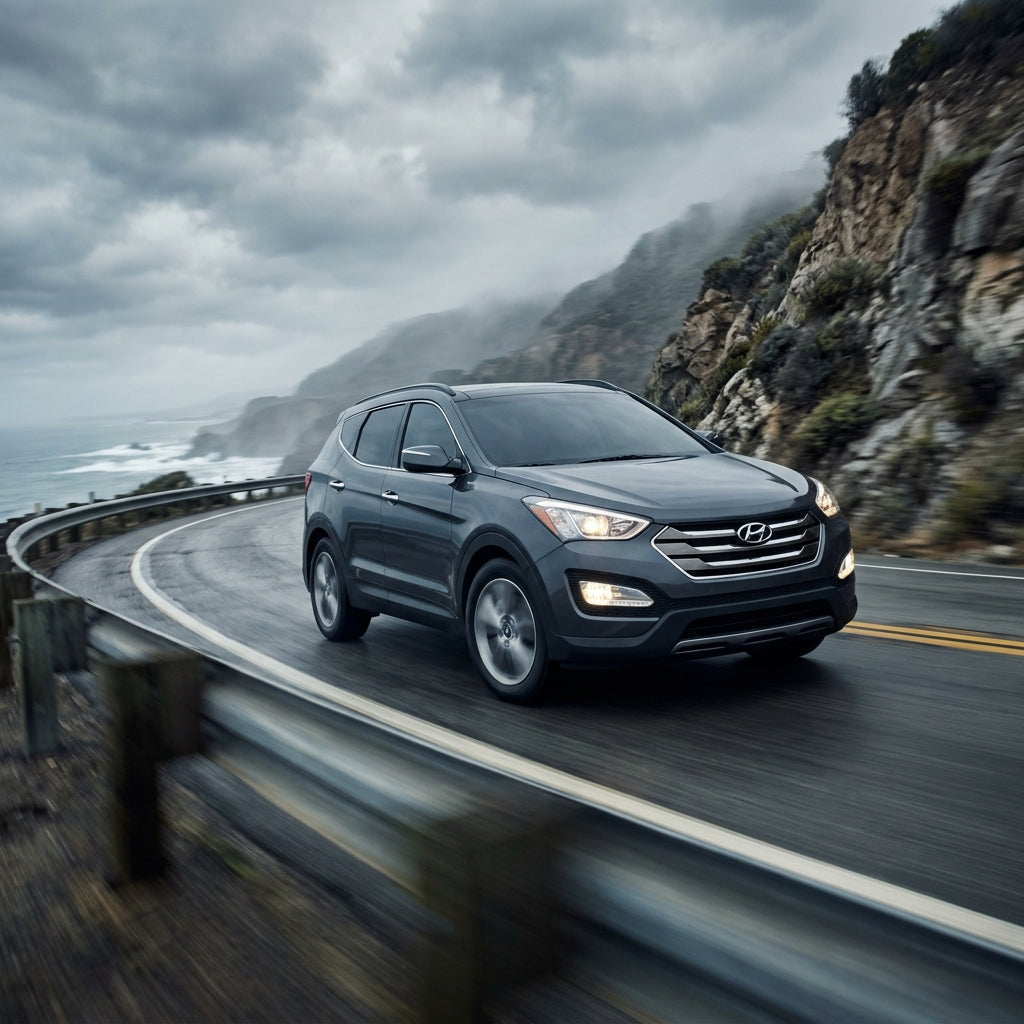 Action Shot: Hyundai Santa Fe