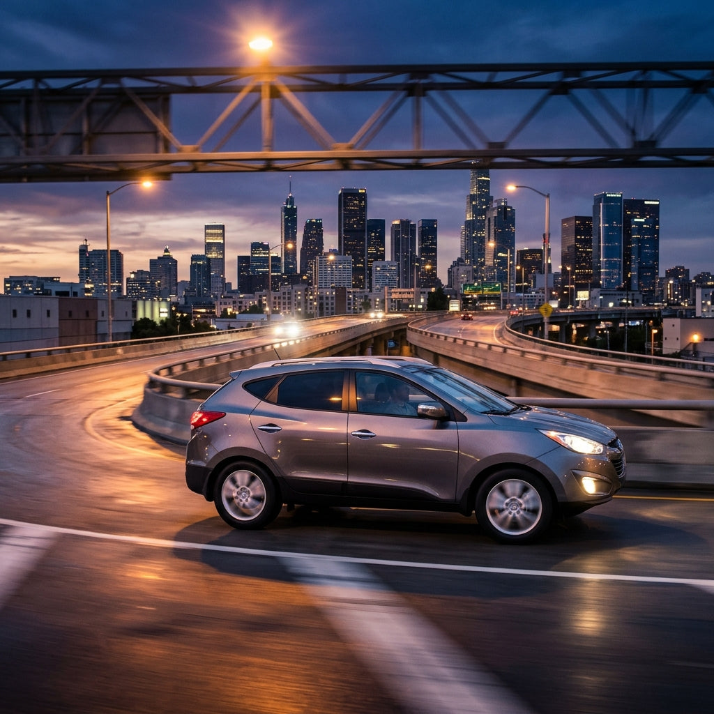 Action Shot: Hyundai Tucson