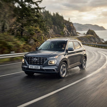Action Shot: Hyundai Venue Driving Fast