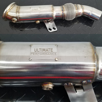 Catless Downpipes For Toyota Supra (2020-2022) with A90 MKV GR 4.5''