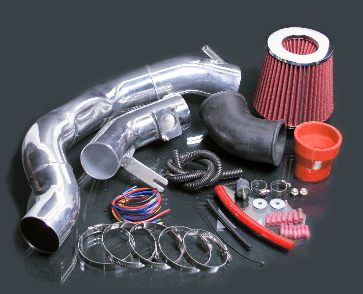 Cold Air Intake For Mitsubishi Lancer (2008-2014) With 2.0L/ 2.4L L4 Engines Red