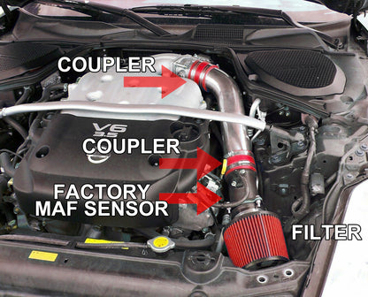 Cold Air Intake for Infiniti FX35/G35 (2003-2006) Coupe/Sedan 3.5L V6 Engine