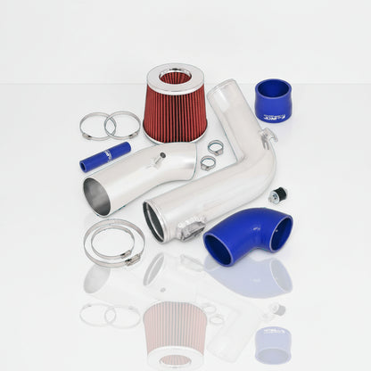 Cold Air Intake Kit +Filter for Chevrolet Cobalt (2005-2010) LT LS with 2.2L / 2.4L 4 Cylinder Engine Chrome Blue
