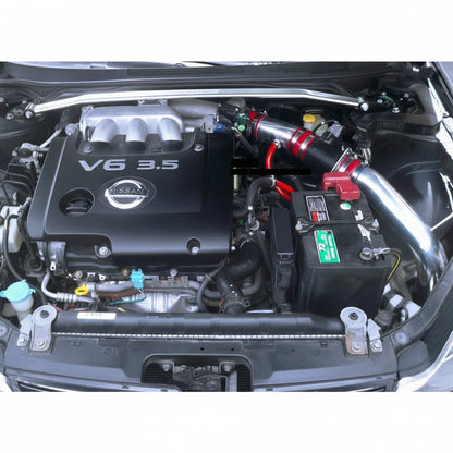 Cold Air Intake for Nissan Altima (2002-2006) 3.5L V6 Engine Red