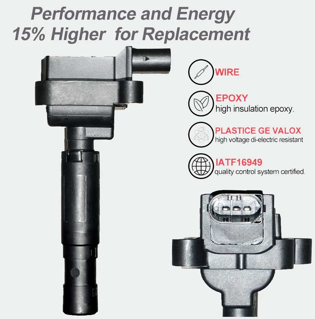 Ignition and Iridium Spark Plugs for Mercedes-Benz C250 (2012-2015) 1.8L