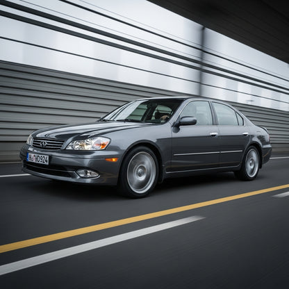 Action Shot: Infiniti I35 Driving Fast