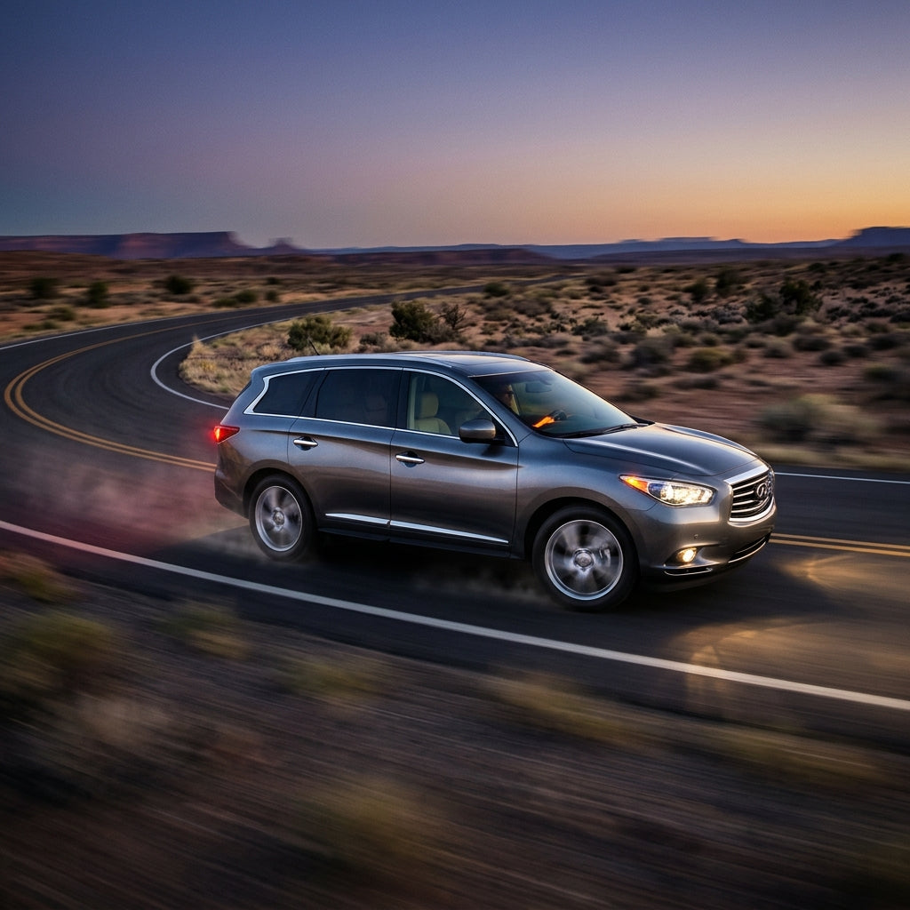 Action Shot: Infiniti QX60