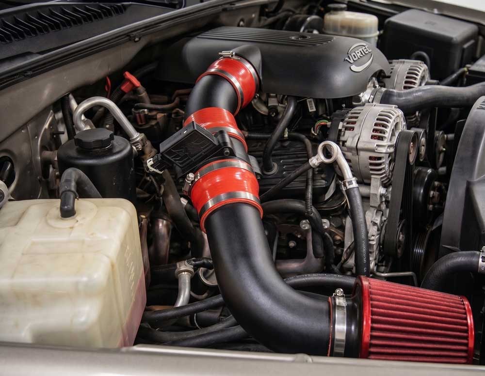 Admission d'air froid pour Chevrolet C/K 1500 (1996-1999) moteur V8 5.0L / 5.7L - Noir