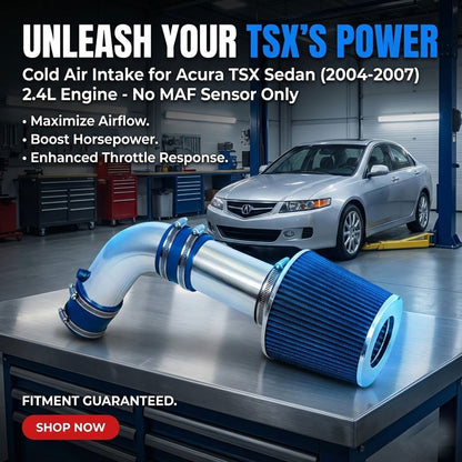 Cold Air Intake for Acura TSX Sedan (2004-2007) 2.4L Engine