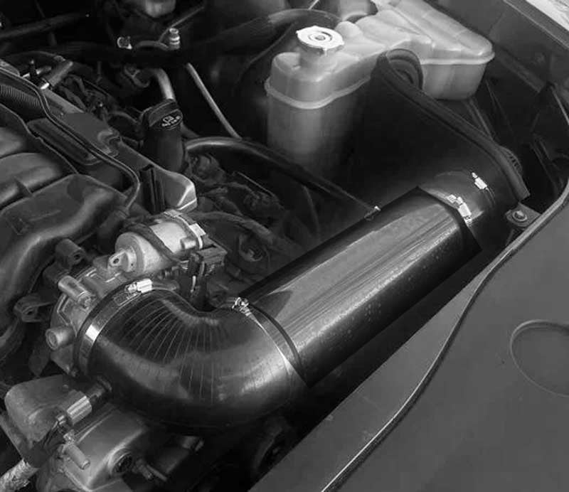 Cold Air Intake for Dodge Charger (2006-2010) Hemi 5.7L / 6.1L V8 Engines Black-Red