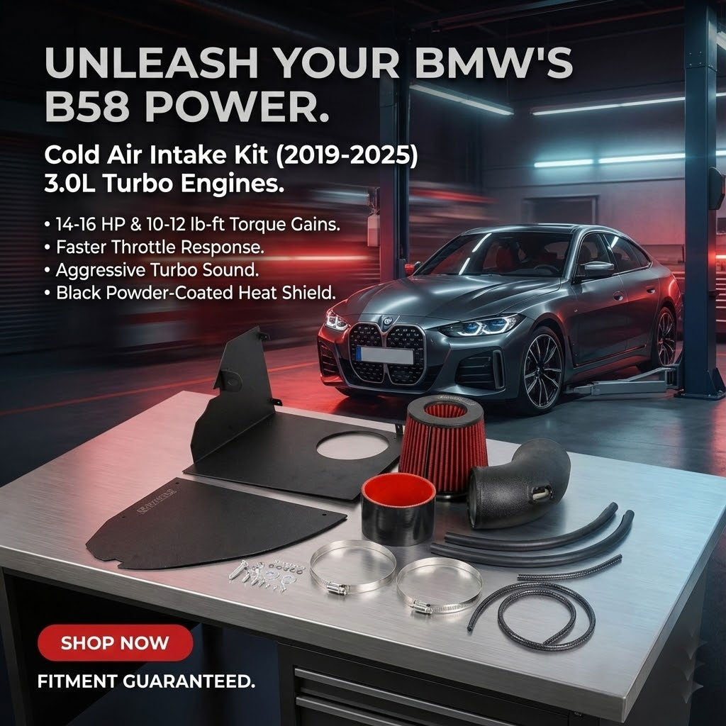 Cold Air Intake for BMW M340i G20 G21 M440i G22 G23 B58 (2020-2025) 3.0L