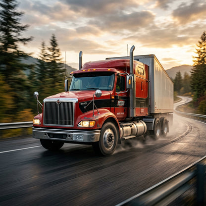 Action Shot: International 8600,9100,9200,9400,9900 Driving Fast