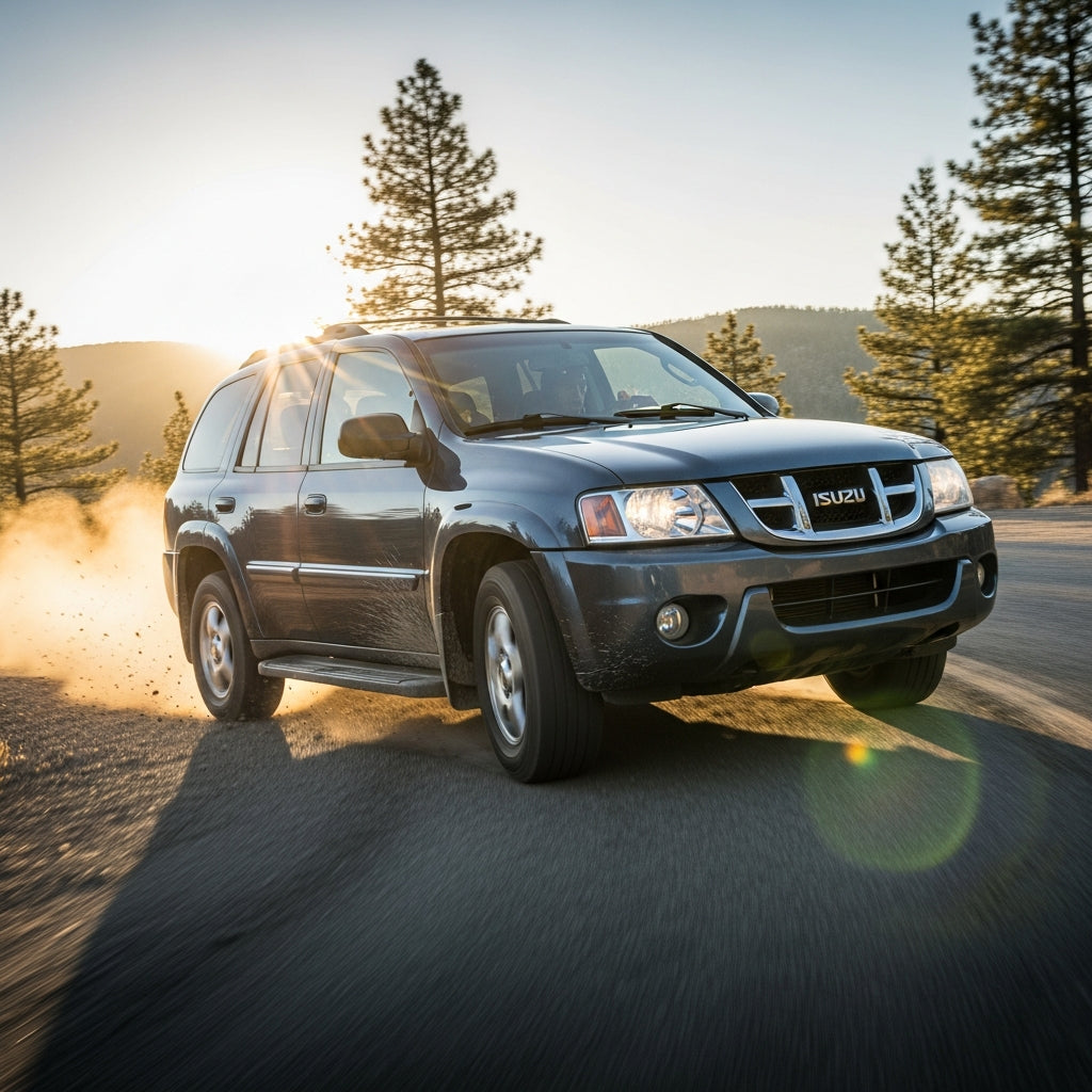 Action Shot: Isuzu Ascender Driving Fast