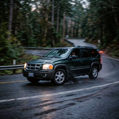 Action Shot: Isuzu Ascender Driving Fast