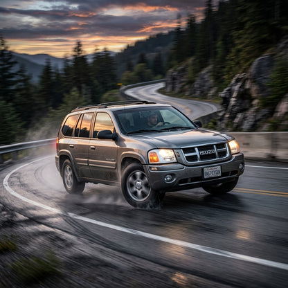Action Shot: Isuzu Ascender Driving Fast