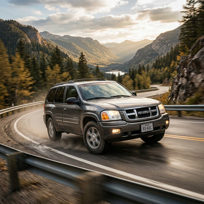 Action Shot: Isuzu Ascender Driving Fast