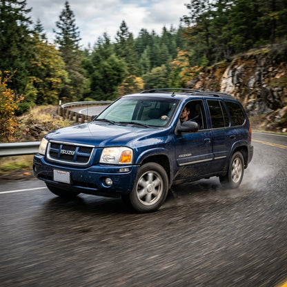 Action Shot: Isuzu Ascender Driving Fast