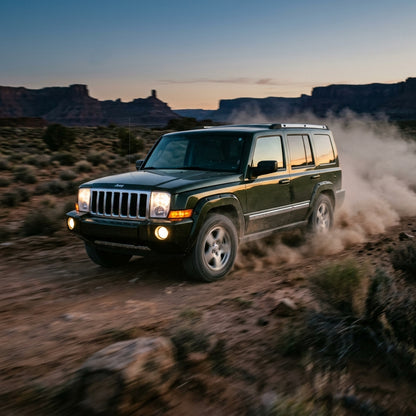 Action Shot: Jeep Commander
