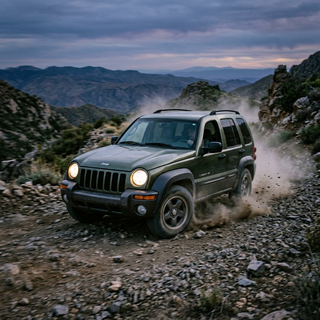 Action Shot: Jeep Liberty